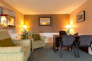 Sala de estar en el lobby