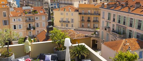 Terrasse sur le toit