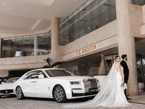 Área interna para casamento