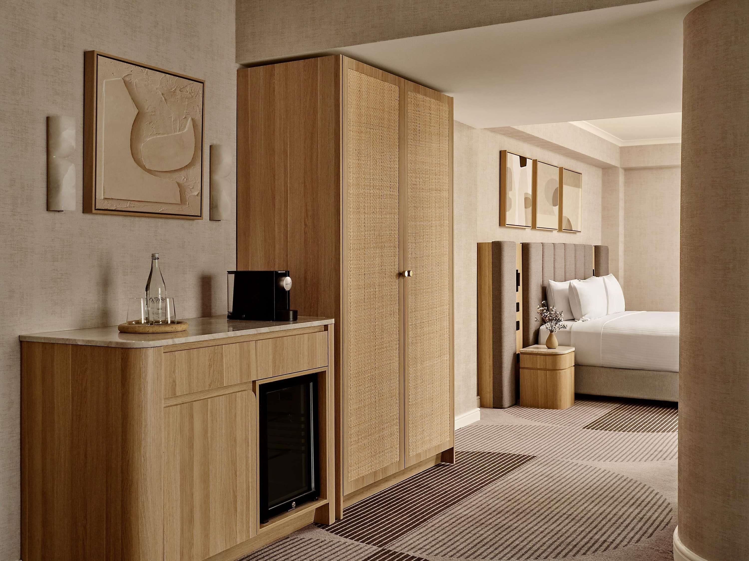 Terrace King Suite with Bay View | In-room safe, desk, iron/ironing board, free cribs/infant beds