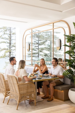Daily buffet breakfast (AUD 48 per person)