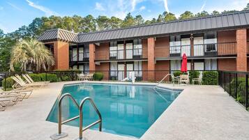 Seasonal outdoor pool