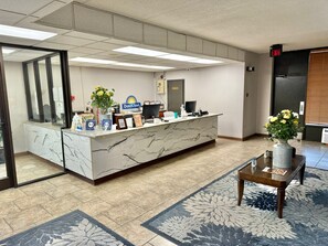 Lobby sitting area