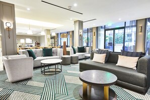 Sala de estar en el lobby