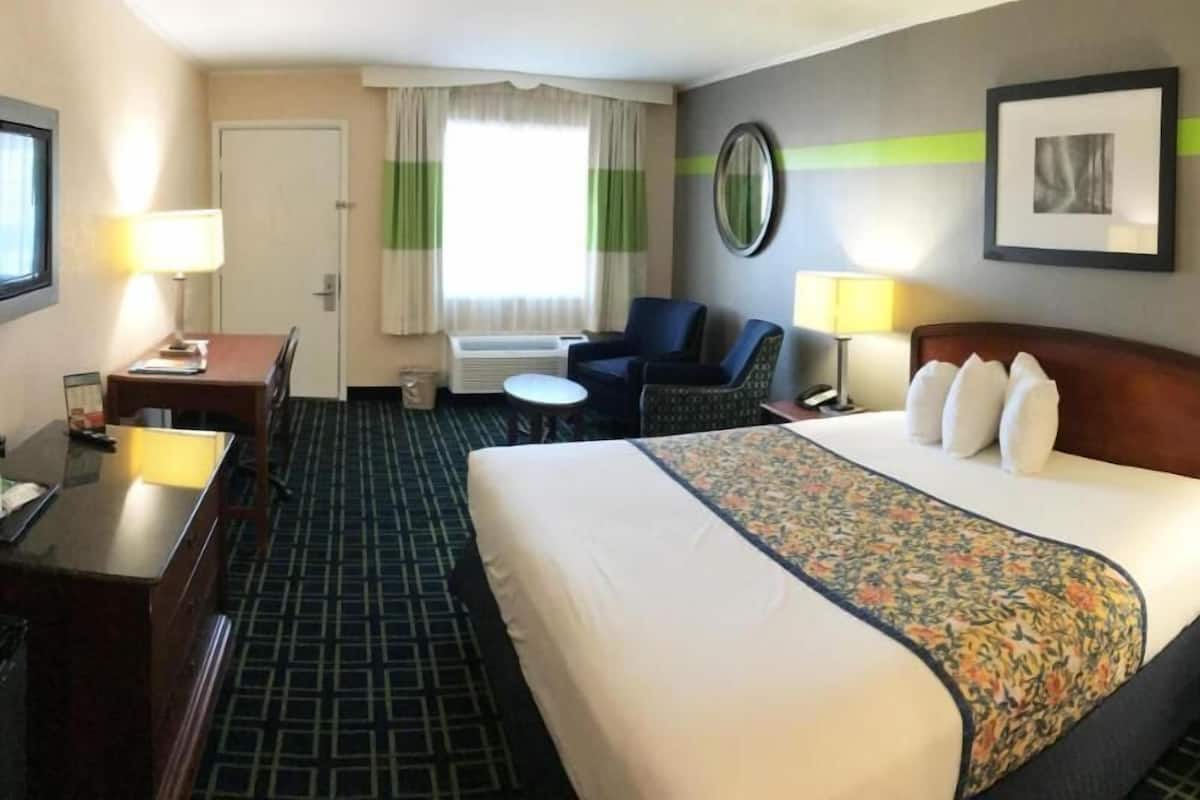 Free minibar, desk, free WiFi, bed sheets