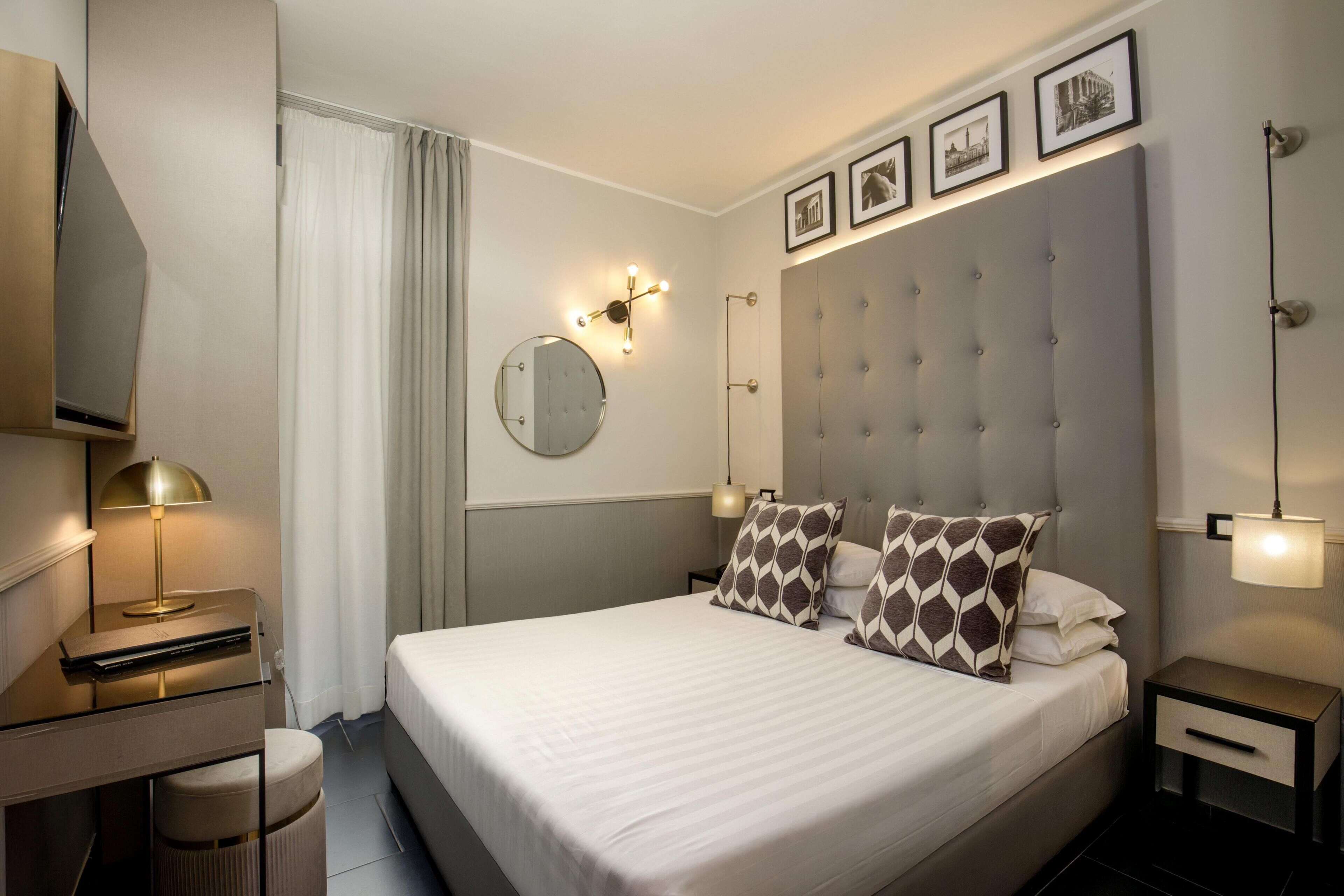 Economy Double Room (Main Building) | Down comforters, minibar, in-room safe, blackout drapes