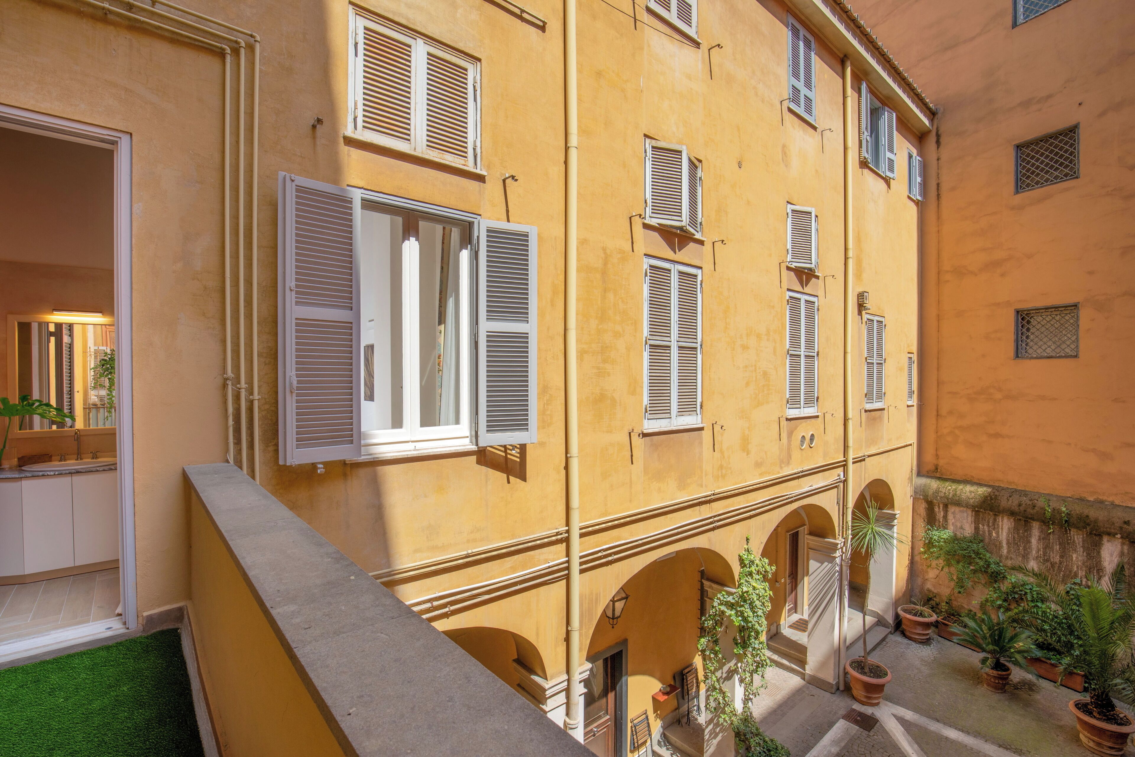 Premium-huoneisto (Via Di Ripetta 39) | Parveke