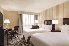 Egyptian cotton sheets, premium bedding, desk, laptop workspace