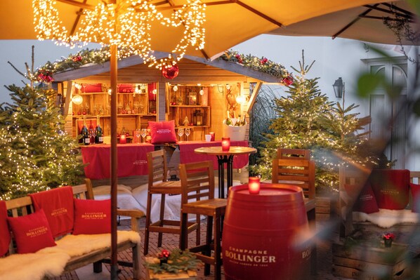 Terrace/patio - Stanhope Hotel Brussels by Thon Hotels (Brussels)