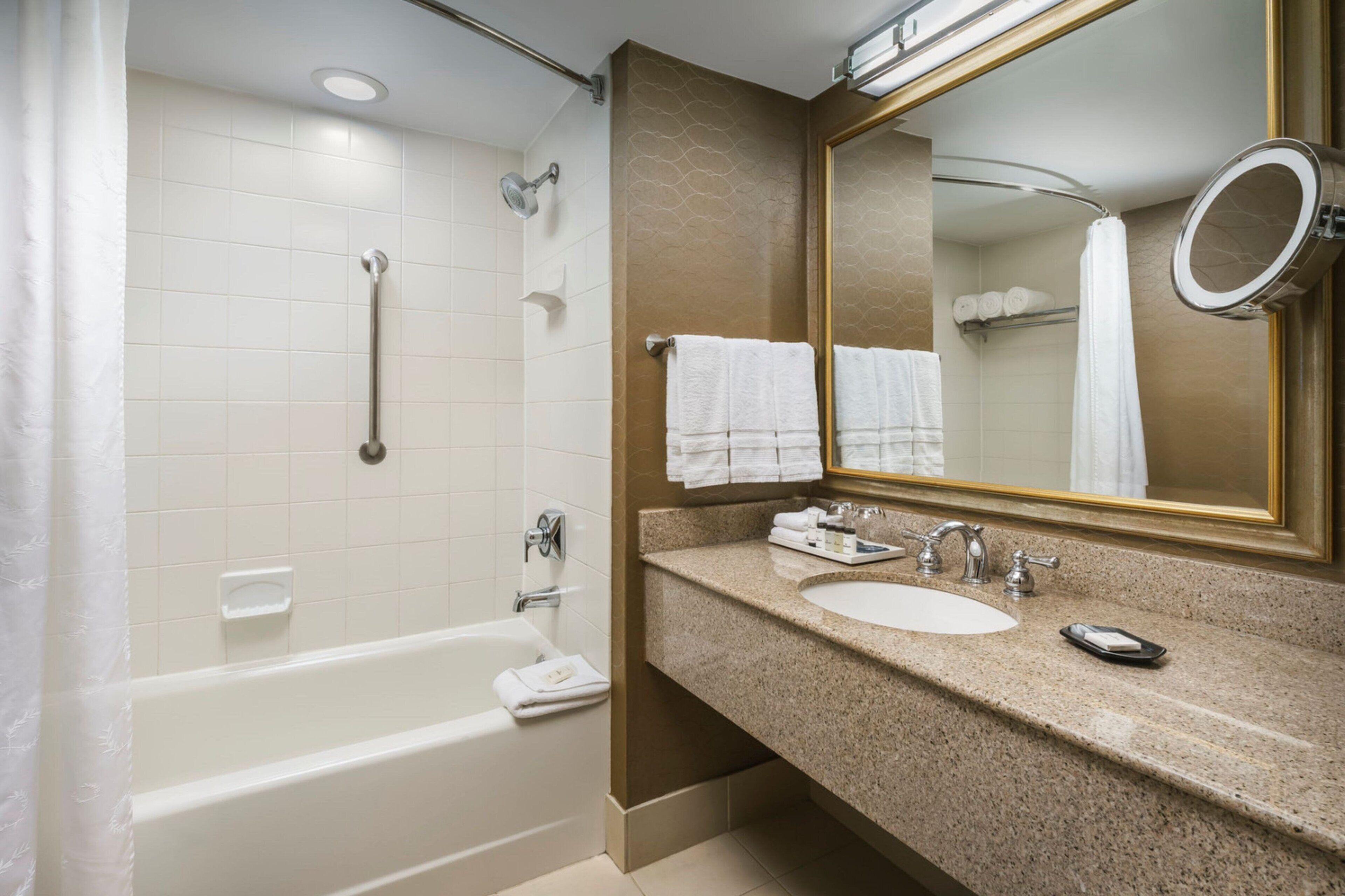 free toiletries, hair dryer, towels, soap