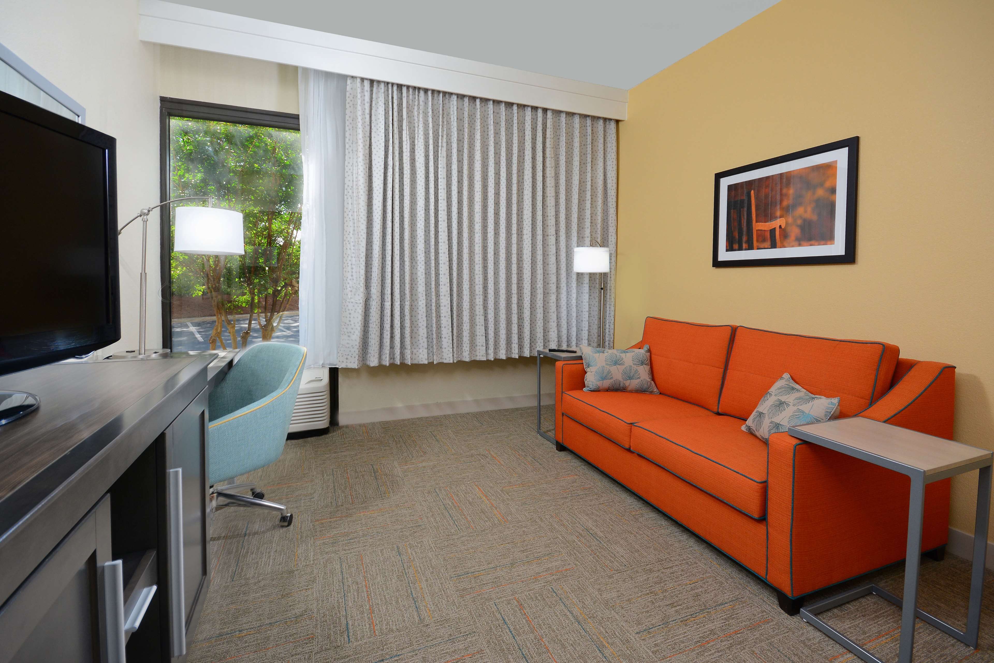 room, 2 queen beds (roll-in shower) | premium bedding, desk, laptop workspace, blackout curtains