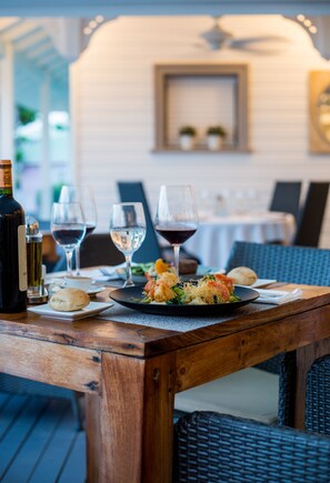 French cuisine - Esmeralda Resort (Orient Bay)