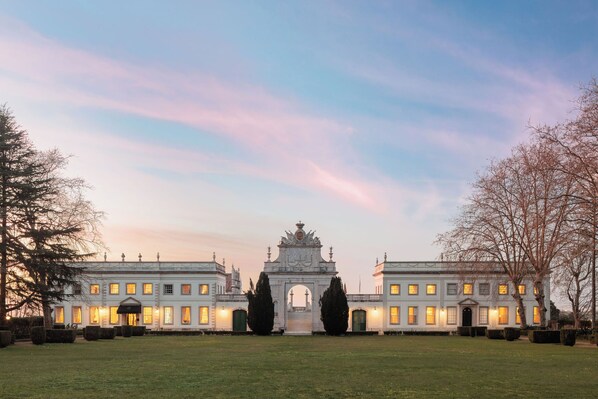 Overnatningsstedets facade