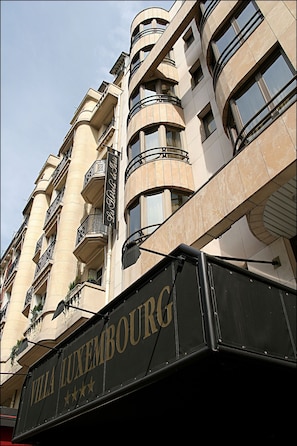 Façade de l’hébergement