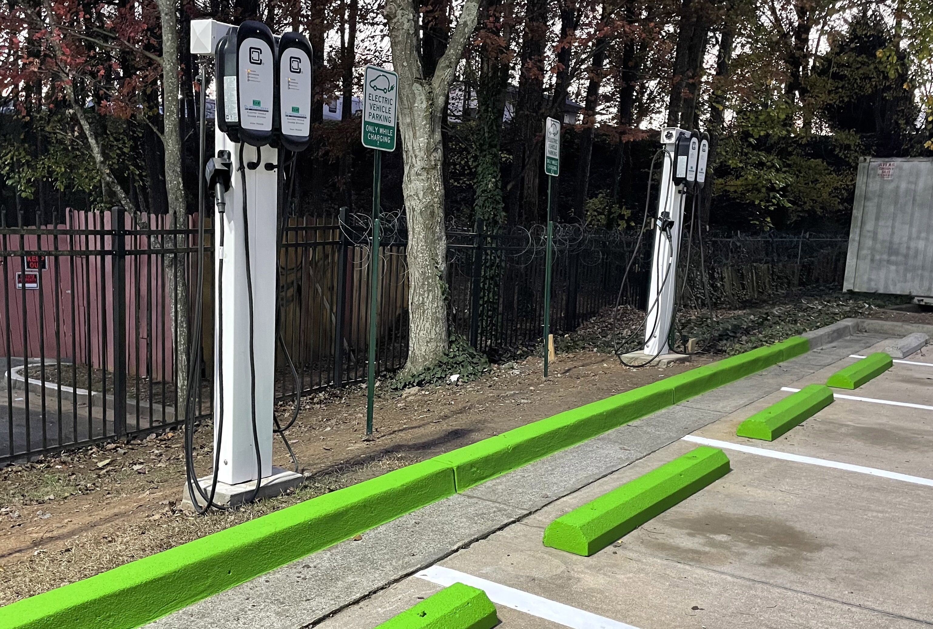 electric vehicle-charging station