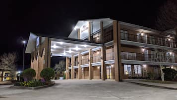 Front of property – evening/night