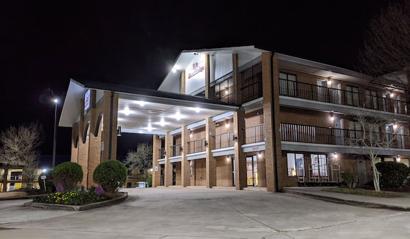 Front of property – evening/night