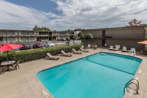 Seasonal outdoor pool