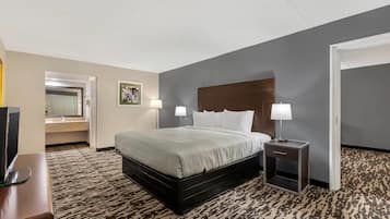 Habitación estándar, 1 cama de matrimonio grande, fumadores | Wifi gratis y ropa de cama