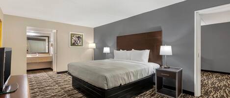 Standaard kamer, 1 kingsize bed, roken | Gratis wifi, beddengoed