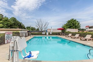 Seasonal outdoor pool