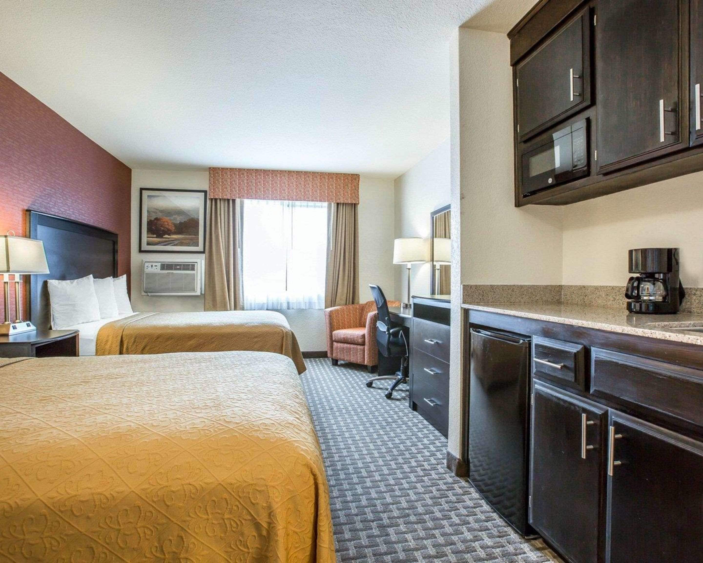 room, 2 queen beds, non smoking | desk, laptop workspace, blackout curtains, soundproofing