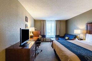 Business Room, 1 King Bed, Non Smoking | Premium bedding, desk, iron/ironing board, free cribs/infant beds