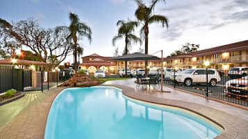 Seasonal outdoor pool