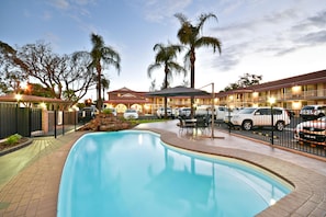 Seasonal outdoor pool