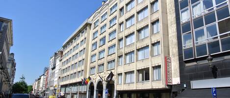 Fassade der Unterkunft