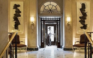 Interior entrance