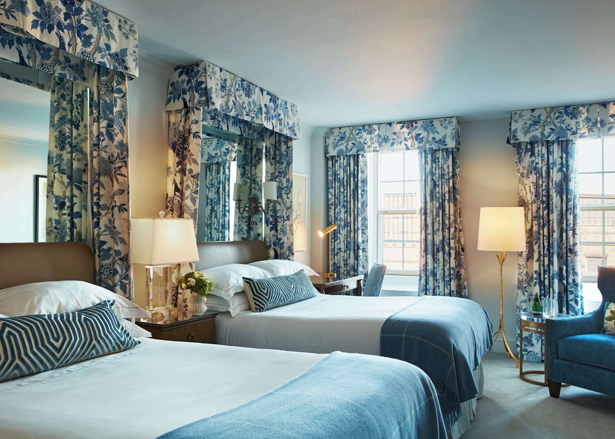 Room, 2 Double Beds | Premium bedding, pillowtop beds, minibar, in-room safe