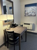 Room, 2 Queen Beds, Non Smoking, Refrigerator & Microwave | Desk, iron/ironing board, free WiFi, bed sheets