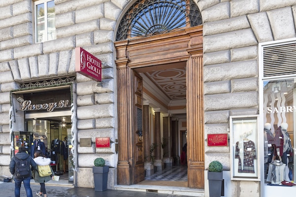 Entrada de la propiedad