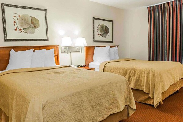 In-room safe, desk, iron/ironing board, free cribs/infant beds