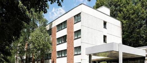 Fassade der Unterkunft