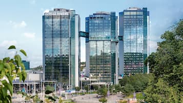 Voorkant van accommodatie