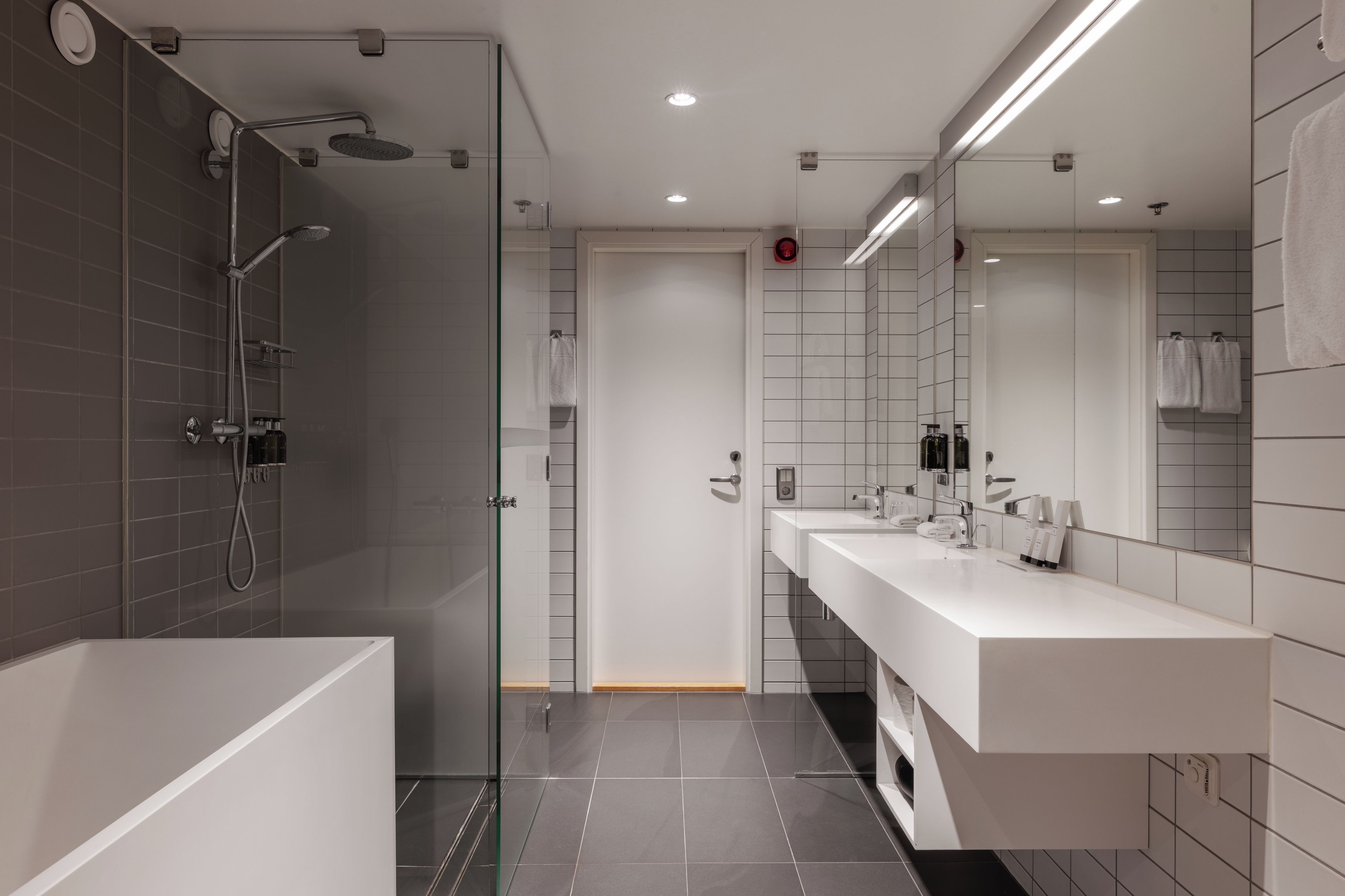 Douche de la salle de bain