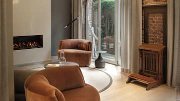 Sala de estar en el lobby