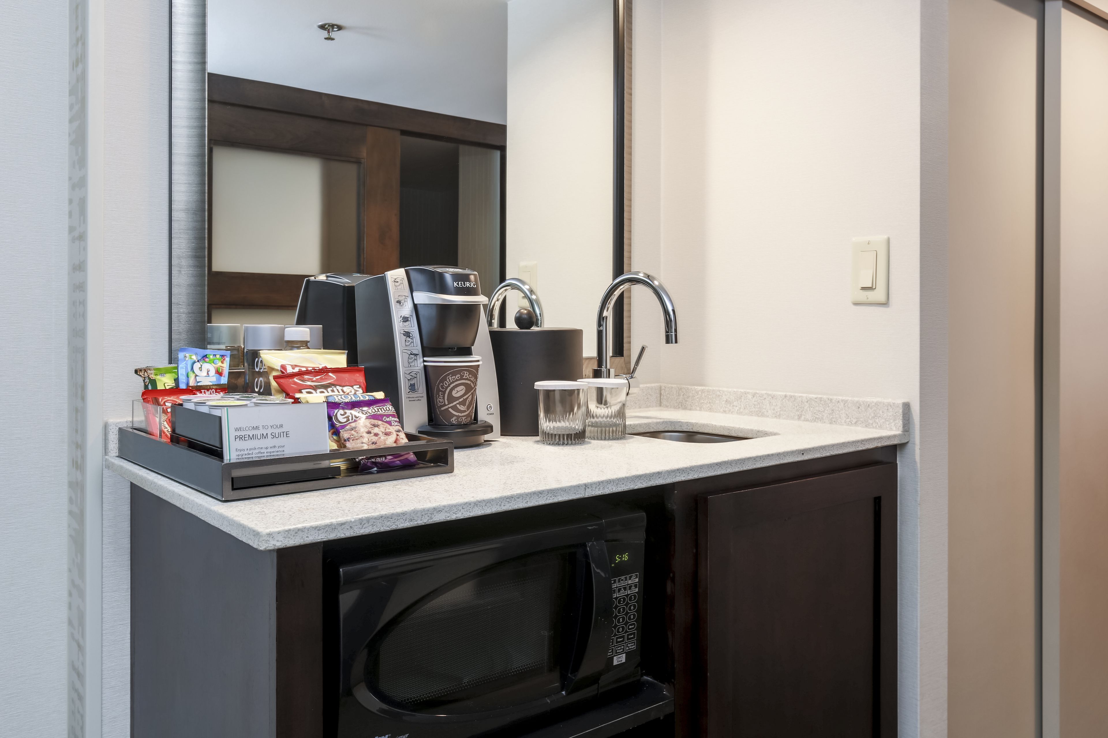 premium bedding, in-room safe, desk, soundproofing