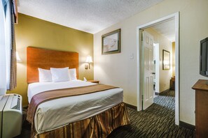 In-room safe, iron/ironing board, free cribs/infant beds, free WiFi