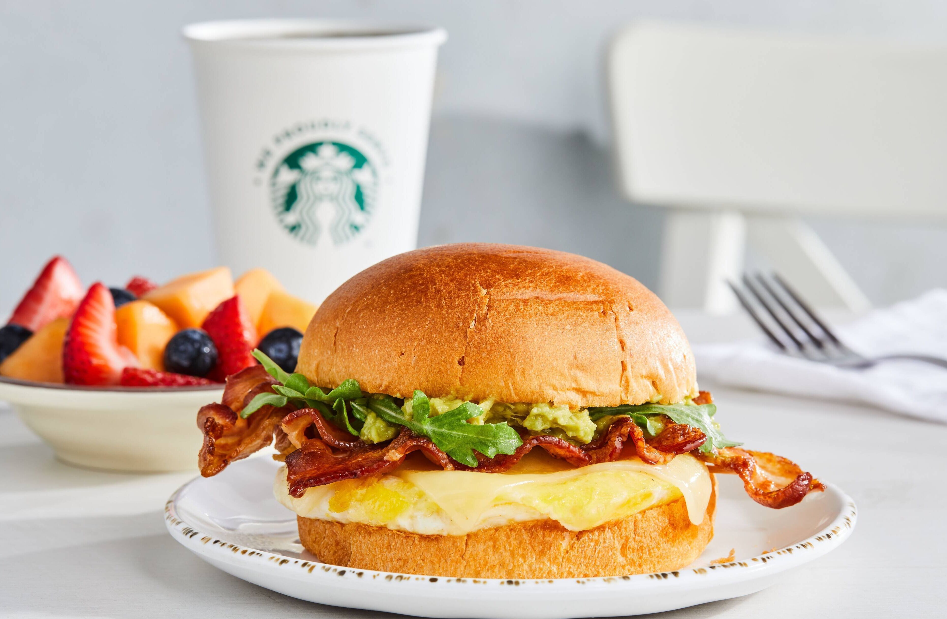 cooked-to-order breakfast for a fee