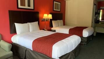 Rom, 2 dobbeltsenger, røyk | Skrivebord og wi-fi (inkludert)