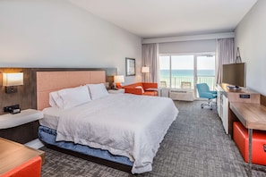 Chambre, 1 très grand lit, non-fumeur, balcon (Gulf View) | Literie de qualité, couette en duvet, coffre-fort, bureau