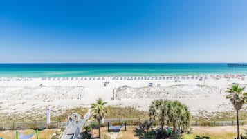 1 Bedroom Suite w/Kitchen, 2 Balconies, Gulf Front,  Non-Smoking | View from room