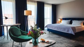 套房, 1 間臥室 (Living Area Minibar) | 客房景觀