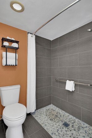 Standard Room, 1 King Bed, Accessible, Non Smoking | Accessible bathroom - Tombstone Lookout Lodge, SureStay Collection by Best Western (Tombstone)