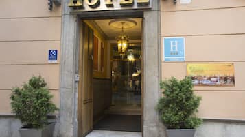 Entrada de la propiedad