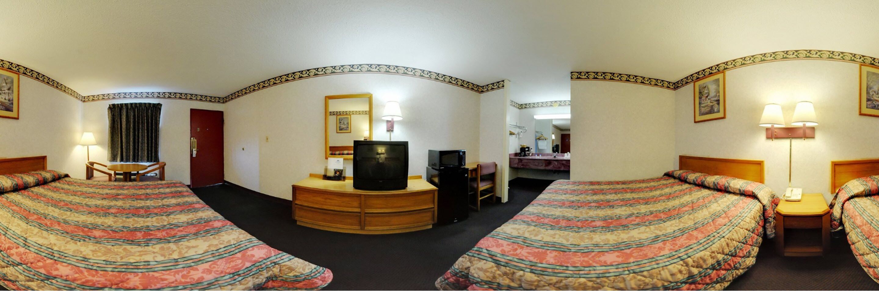 Desk, iron/ironing board, cots/infant beds, rollaway beds