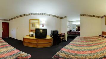 Desk, iron/ironing board, cots/infant beds, rollaway beds